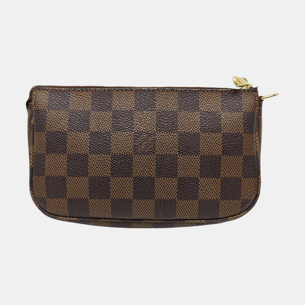 ACCESSOIRES MM Damier Ebene Coated Canvas Brown