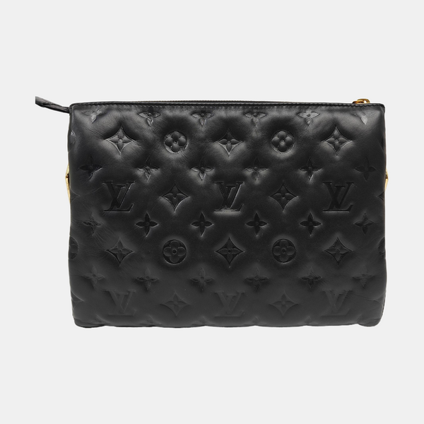 COUSSIN PM Lambskin Black