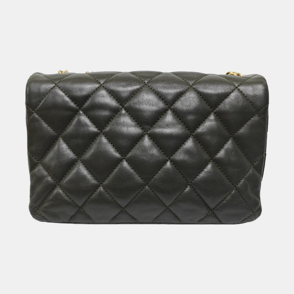 Quilted Lambskin Green
