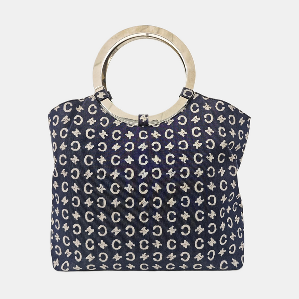 Fabric Tote Bag Blue
