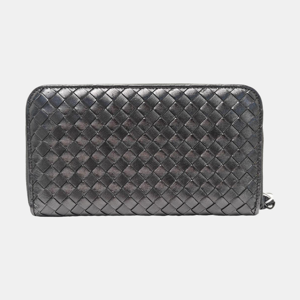 Calfskin Wallet Gray