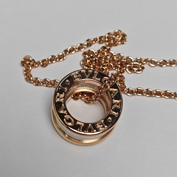 B.ZERO1 18k Rose Gold Necklace