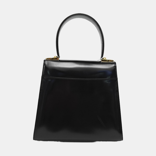 Kelly Medium Patent Leather Black