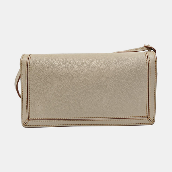 Authenticated pre-owned Barcelona Mini Calfskin Beige - Shoulder Bag at Looply