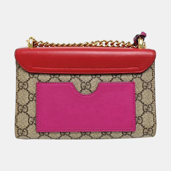 Padlock Small Monogram Coated Canvas Multicolor