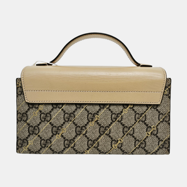 Authenticated pre-owned Padlock Mini Monogram Canvas Beige - Shoulder Bag at Looply