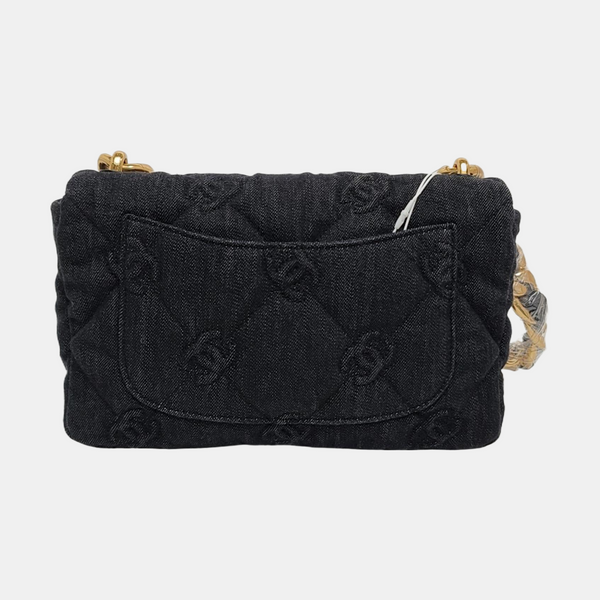 Quilted Fabric Black
