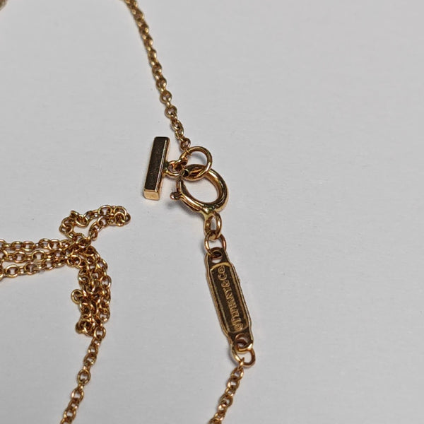 Tiffany T 18k Rose Gold Necklace