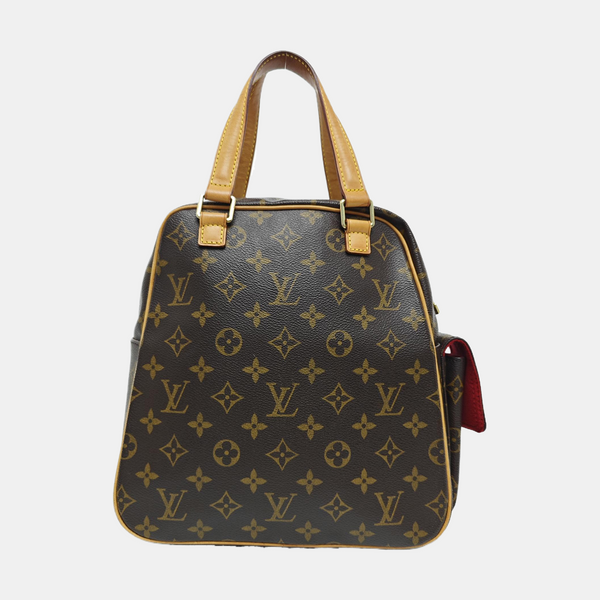 EXCENTRI-CITE Monogram Coated Canvas Brown