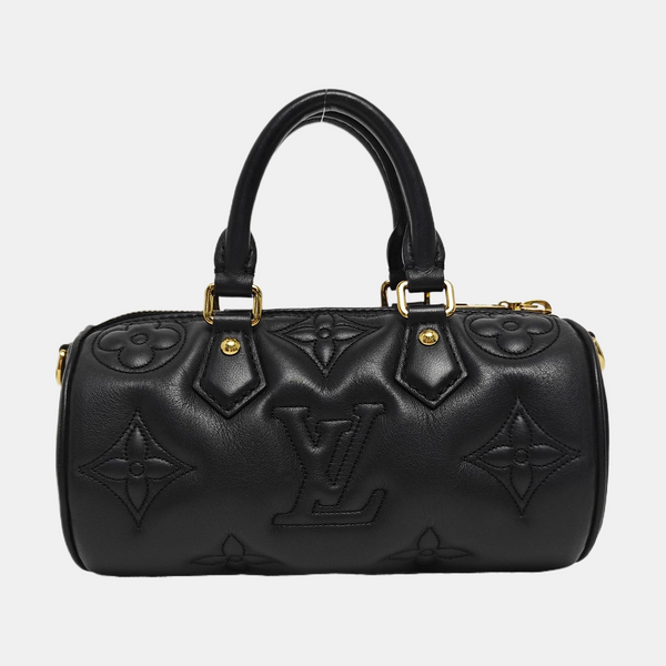PAPILLON BB Quilted Calfskin Black