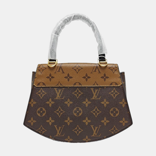 EDEN Monogram Coated Canvas Brown