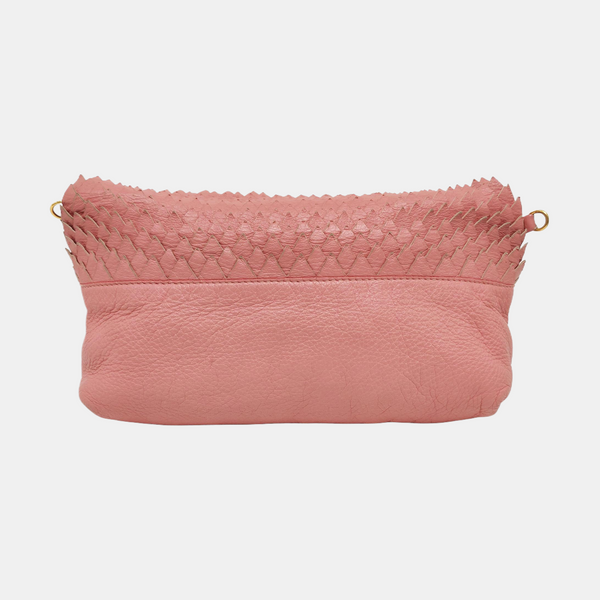 Calfskin Crossbody Bag Pink