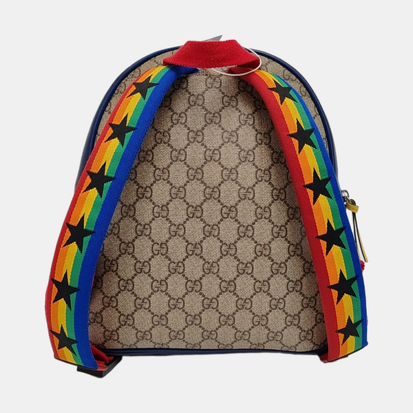 Monogram Coated Canvas Backpack Multicolor