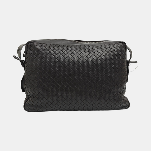 Calfskin Shoulder Bag Brown