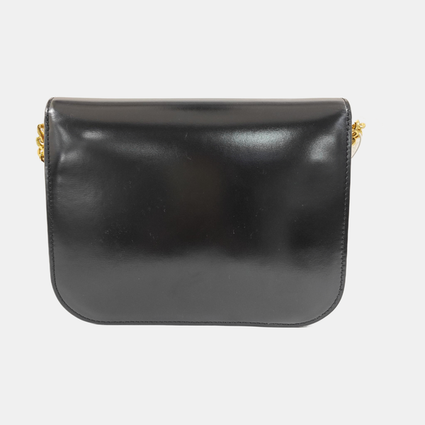 TRIOMPHE Medium Calfskin Black
