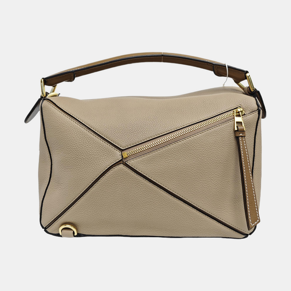 Puzzle Medium Calfskin Brown