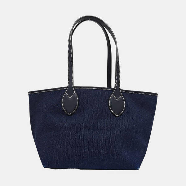 Denim Tote Bag Small Blue
