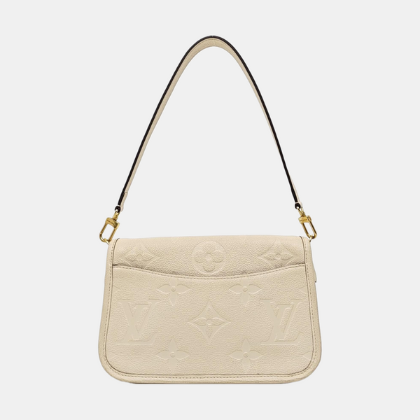 DIANE Monogram Calfskin Beige