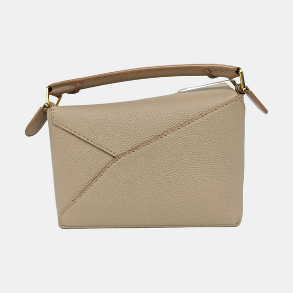 Puzzle Mini Calfskin Beige