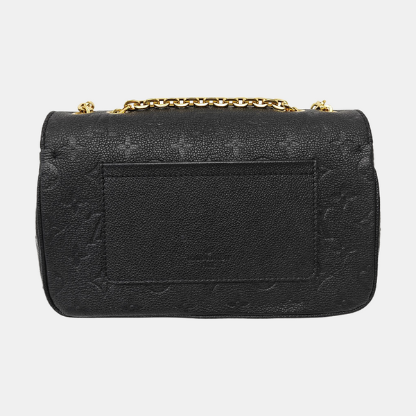 MARCEAU Monogram Calfskin Black