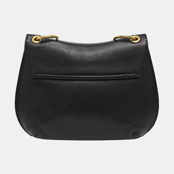 GG Marmont Animalier Large Calfskin Black
