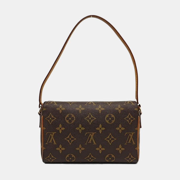RECITAL Monogram Coated Canvas Brown