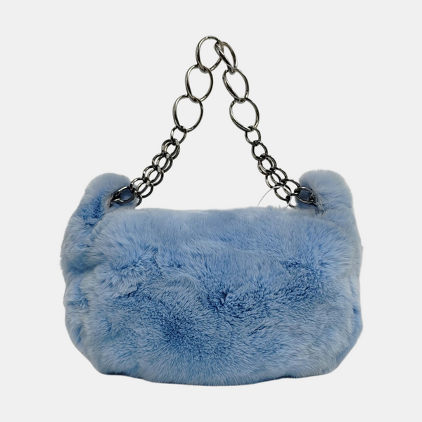 Rabbit Fur Blue