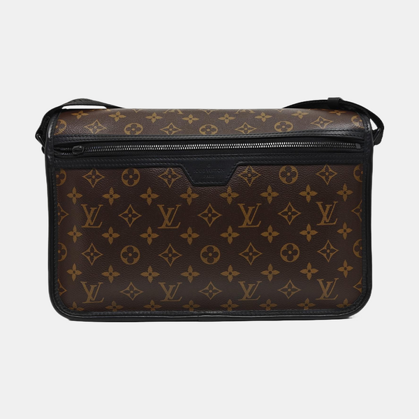 ARCHY MM Monogram Coated Canvas Brown