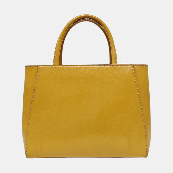 2 Jours Small Calfskin Yellow