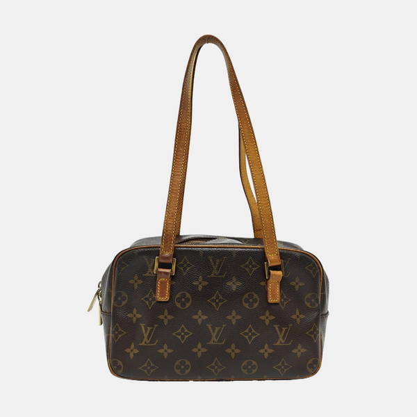 CITE Monogram Coated Canvas Brown
