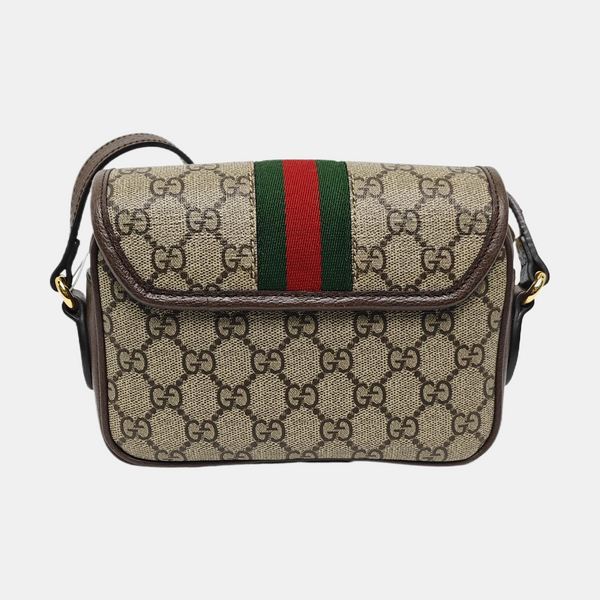 Monogram Coated Canvas Mini Beige