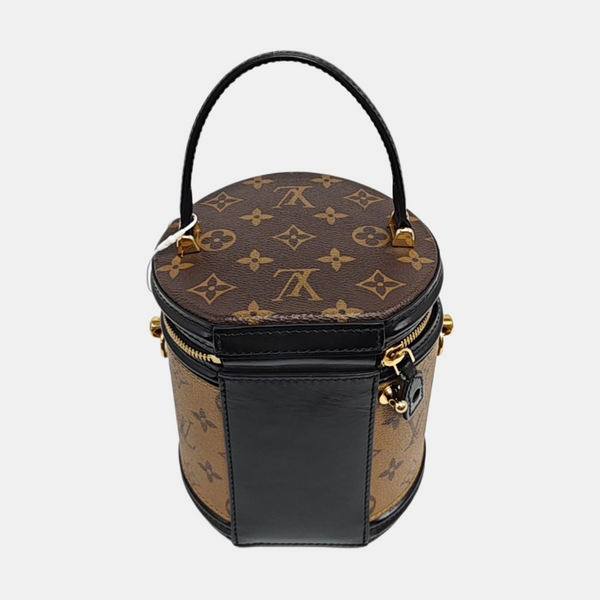 CANNES PM Monogram Coated Canvas Brown