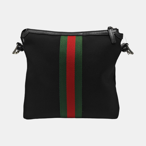Canvas Shoulder Bag Black