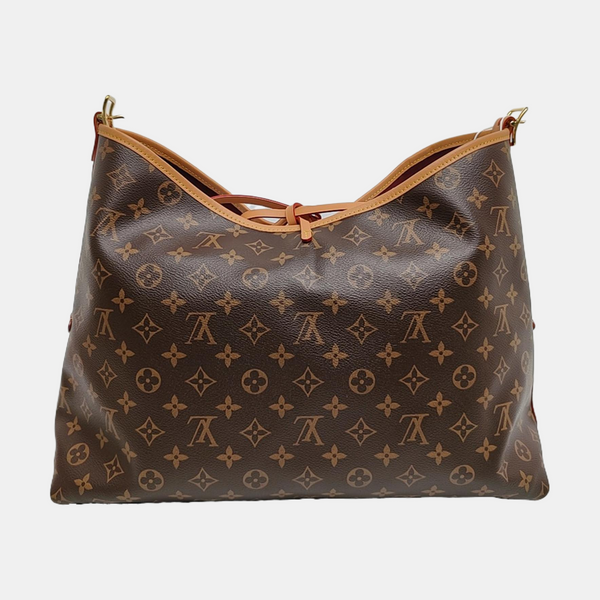 CARRYALL MM Monogram Coated Canvas Brown
