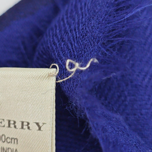 Wool Scarf Blue