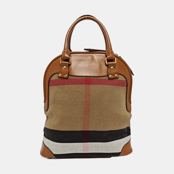 Canvas Shoulder Bag Brown