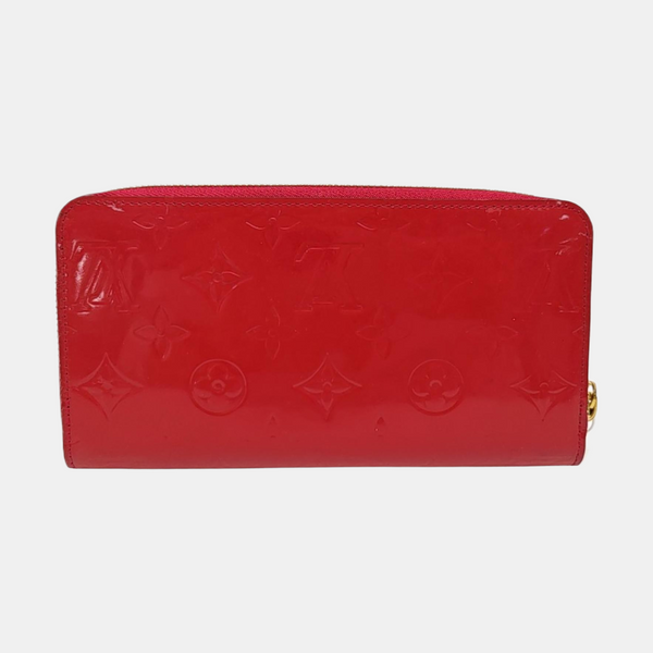 ZIPPY Patent Leather Red Wallet