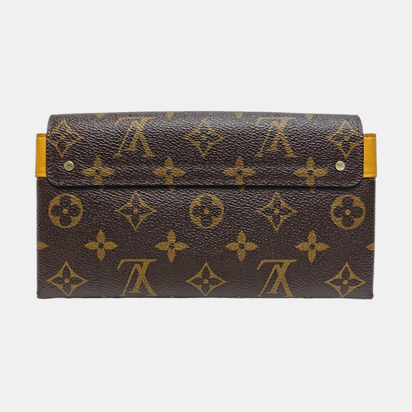 ELYSEE Monogram Coated Canvas Brown