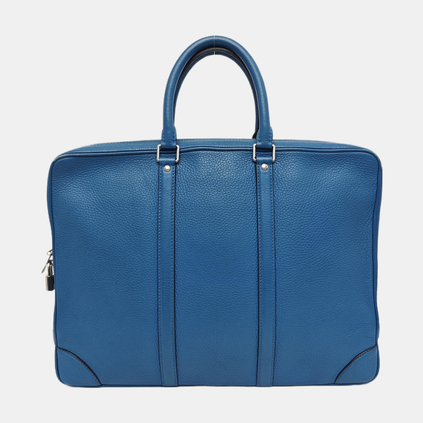 PORTE-DOCUMENTS Calfskin Blue