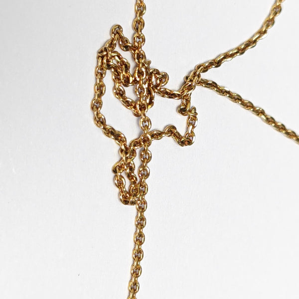 LV & ME Metal Gold Necklace
