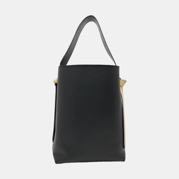 TWISTED CABAS Small Calfskin Green