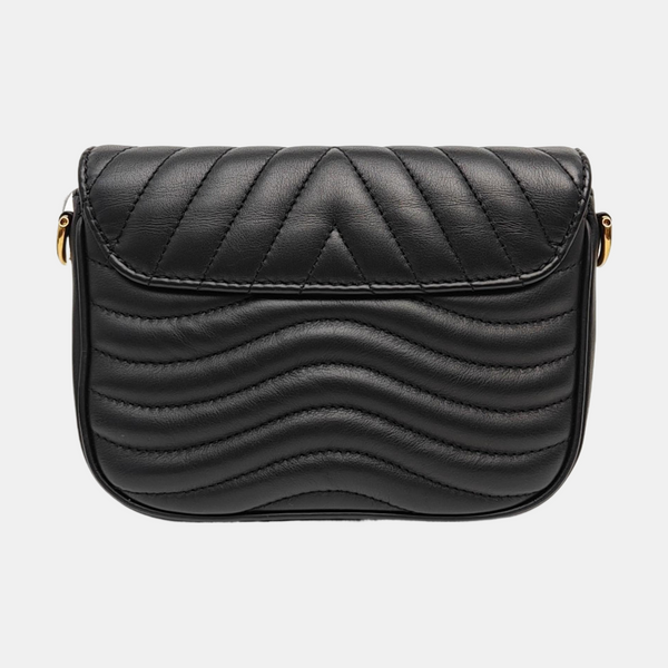 NEW WAVE Quilted Calfskin Black