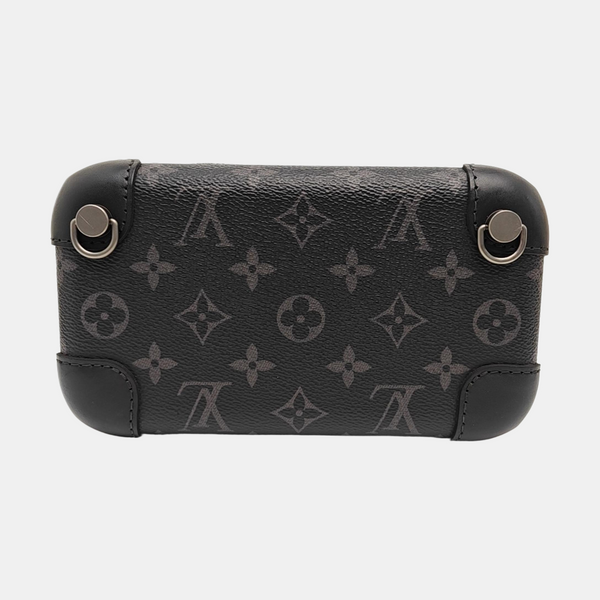 HORIZON Monogram Coated Canvas Black