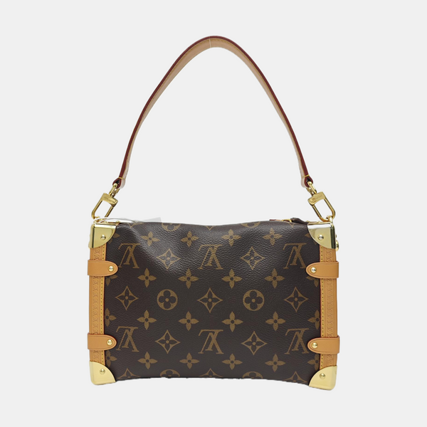 SIDE TRUNK MM Monogram Coated Canvas Brown