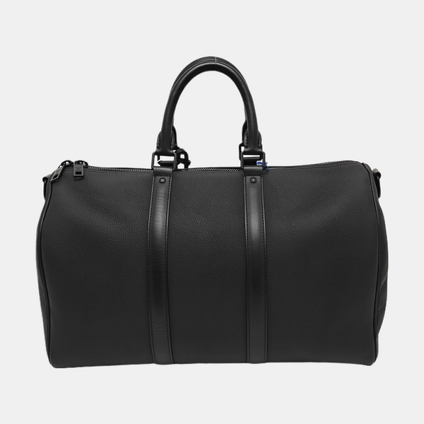 KEEPALL 40 Calfskin Black