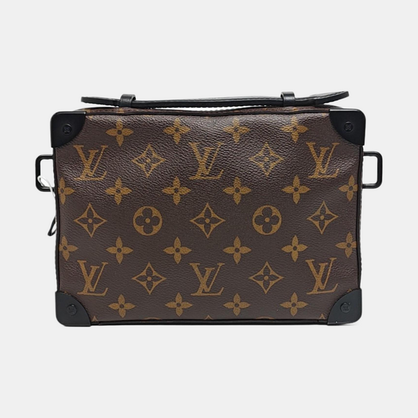 SOFT TRUNK Monogram Coated Canvas Brown