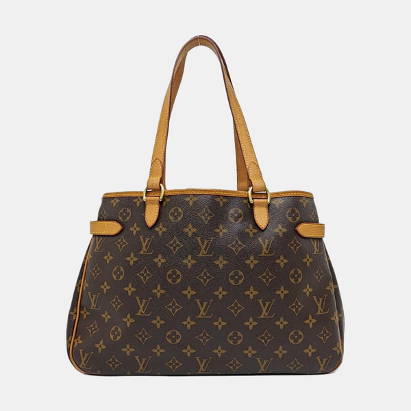 BATIGNOLLES GM Monogram Coated Canvas Brown