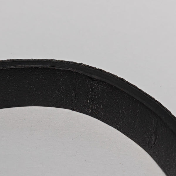 Fabric Black Bangle