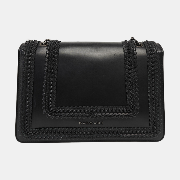 SERPENTI FOREVER Medium Calfskin Black