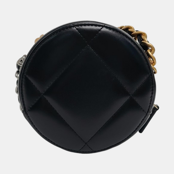 Authenticated pre-owned CHANEL 19 Quilted Lambskin Black - Shoulder Bag at Looply